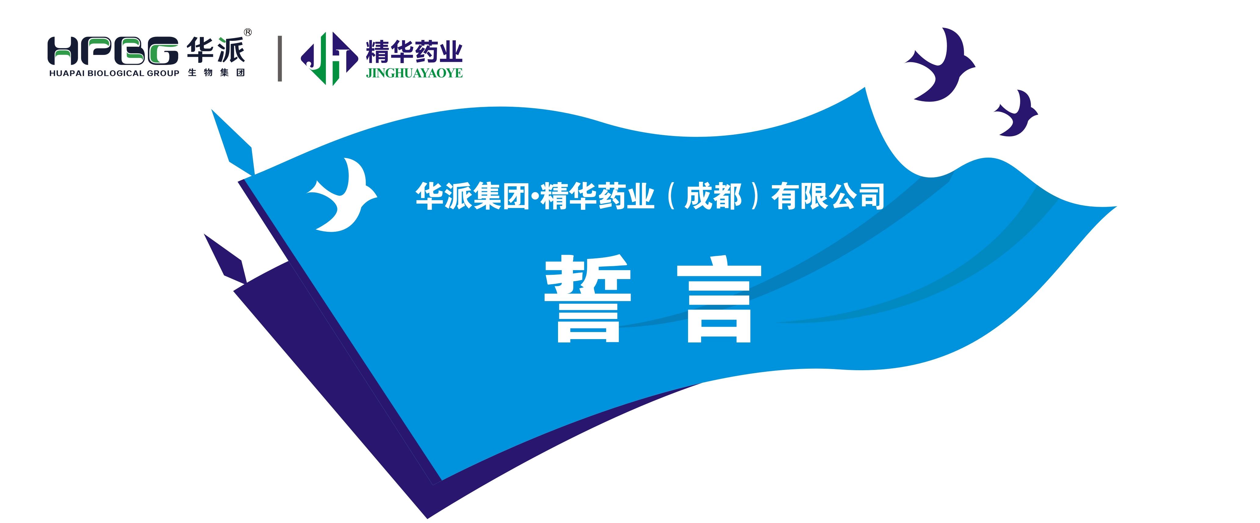 誓言丨华派集团·耀彩网药业（成都）有限公司 